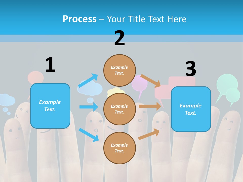 Happy Connect Conceptual PowerPoint Template