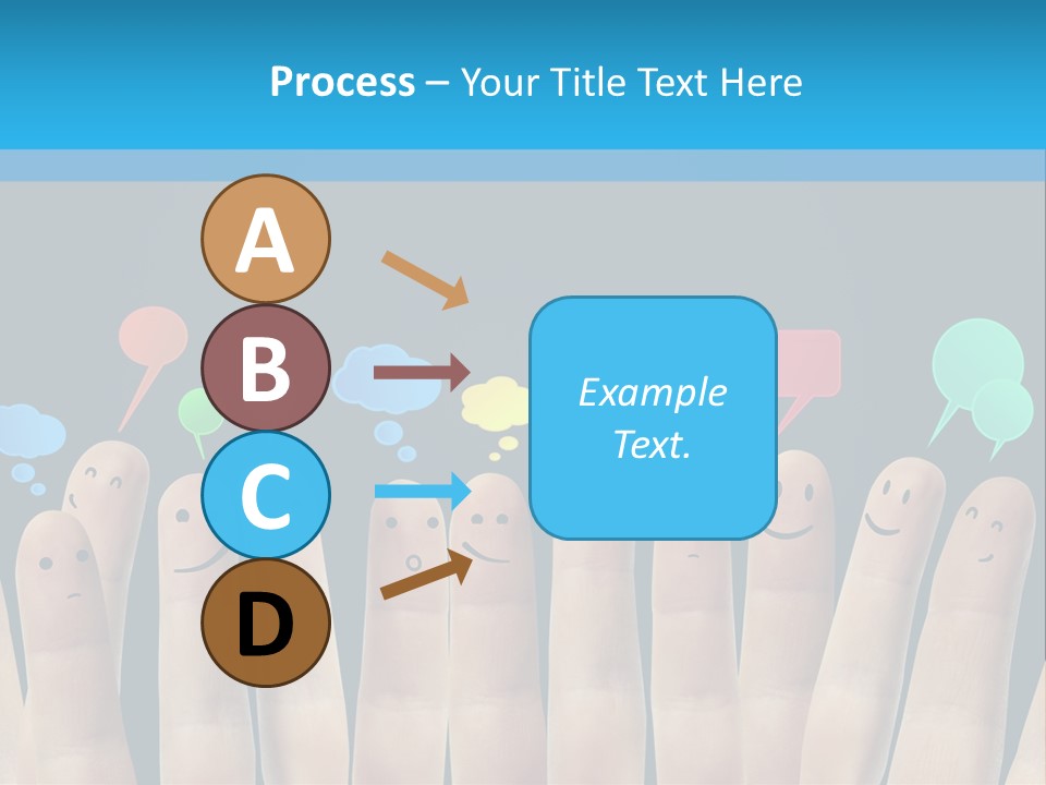 Happy Connect Conceptual PowerPoint Template