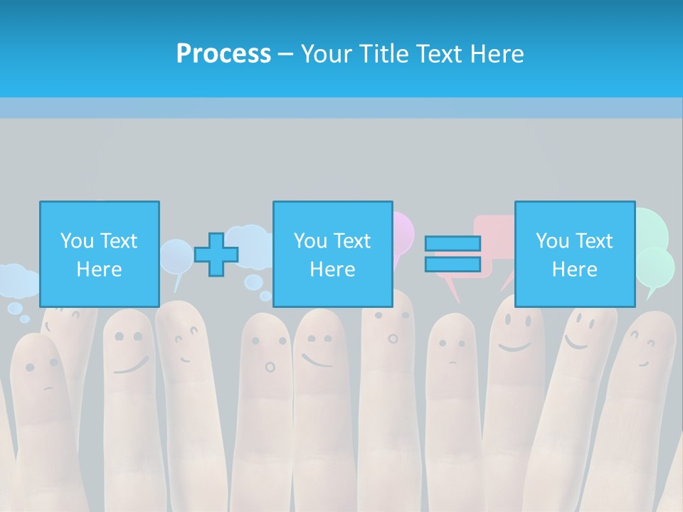 Happy Connect Conceptual PowerPoint Template