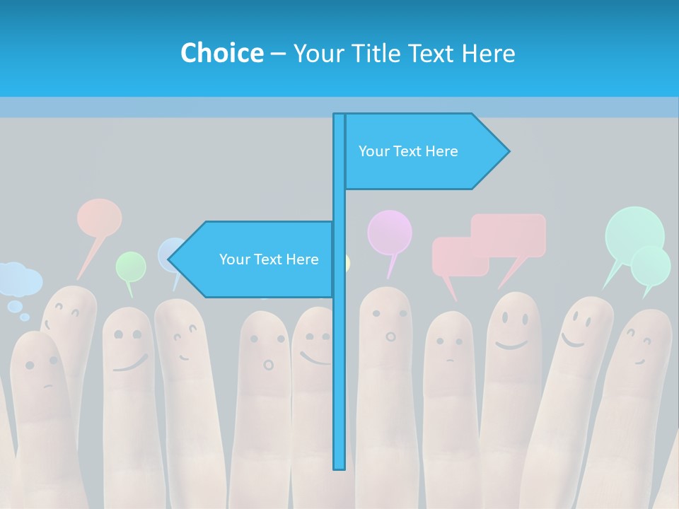Happy Connect Conceptual PowerPoint Template