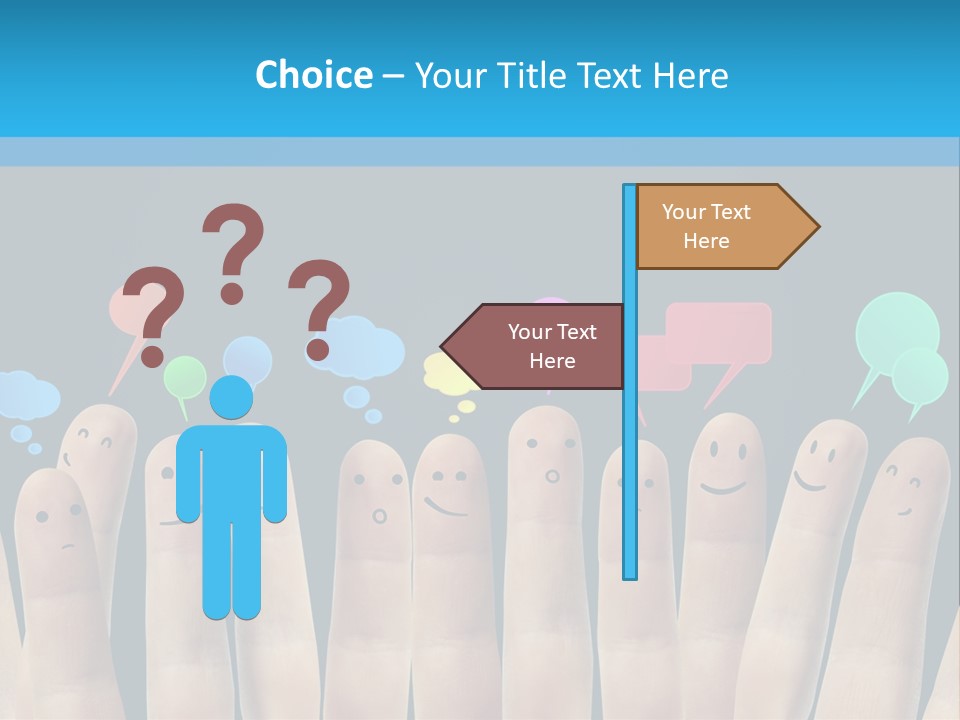 Happy Connect Conceptual PowerPoint Template