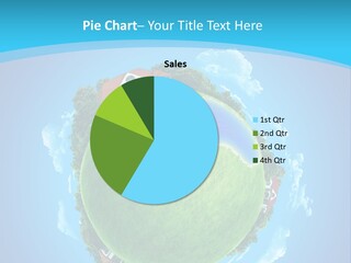 Copyspace Field Landscape PowerPoint Template