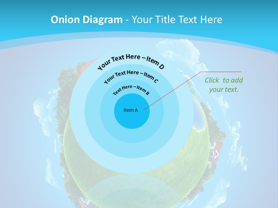 Copyspace Field Landscape PowerPoint Template