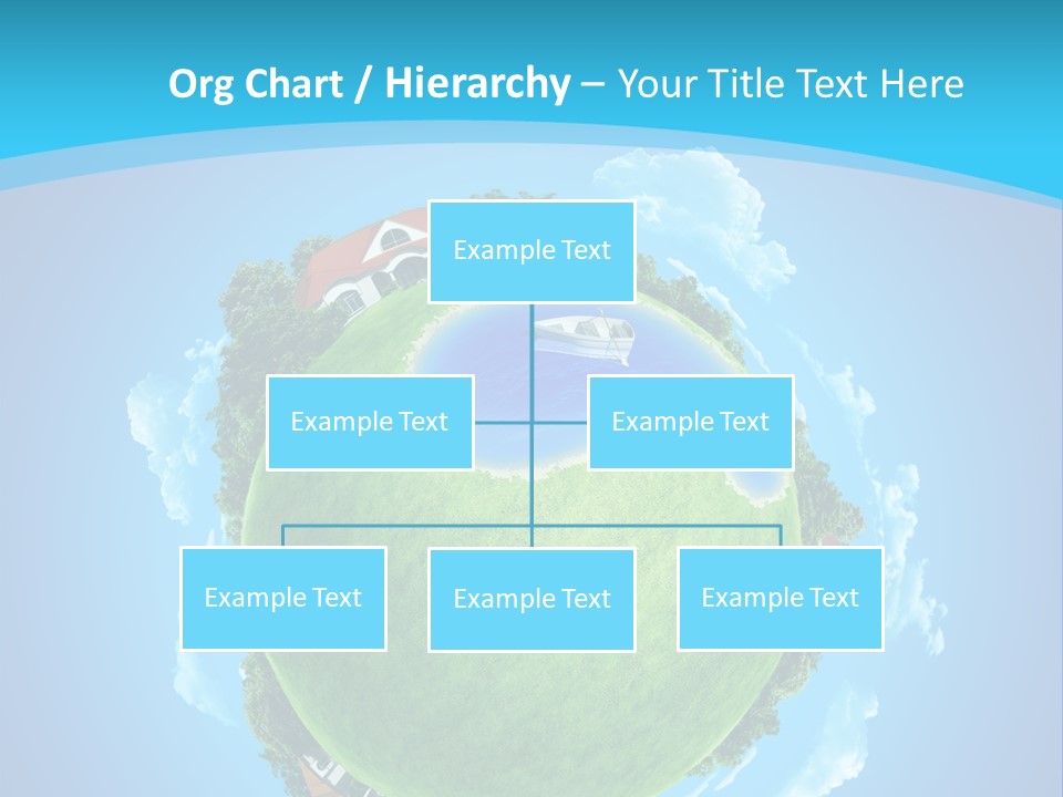 Copyspace Field Landscape PowerPoint Template