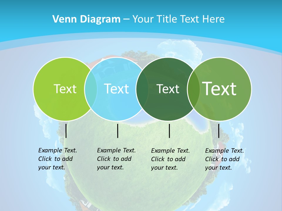 Copyspace Field Landscape PowerPoint Template