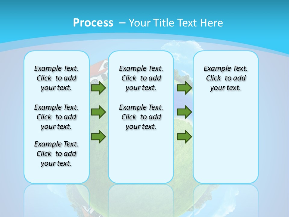 Copyspace Field Landscape PowerPoint Template