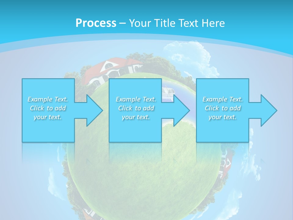 Copyspace Field Landscape PowerPoint Template
