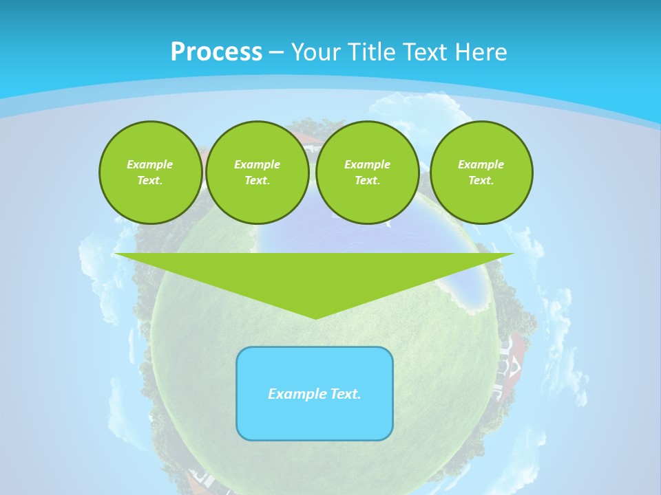 Copyspace Field Landscape PowerPoint Template