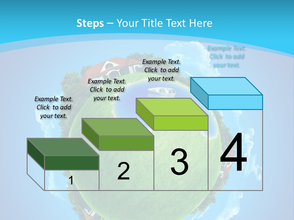 Copyspace Field Landscape PowerPoint Template