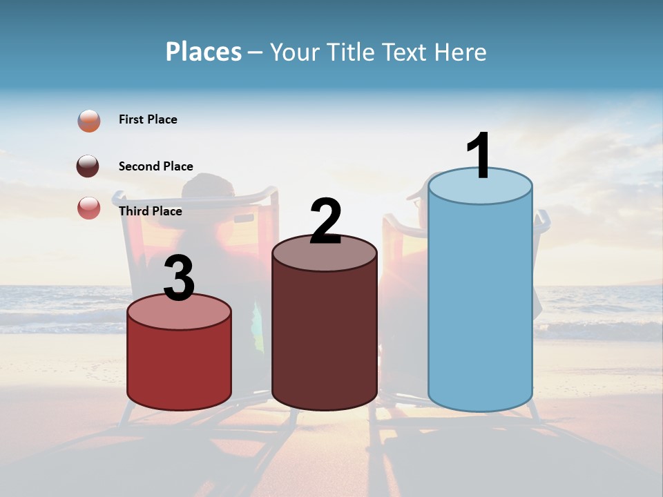 Relaxed Man Couple PowerPoint Template