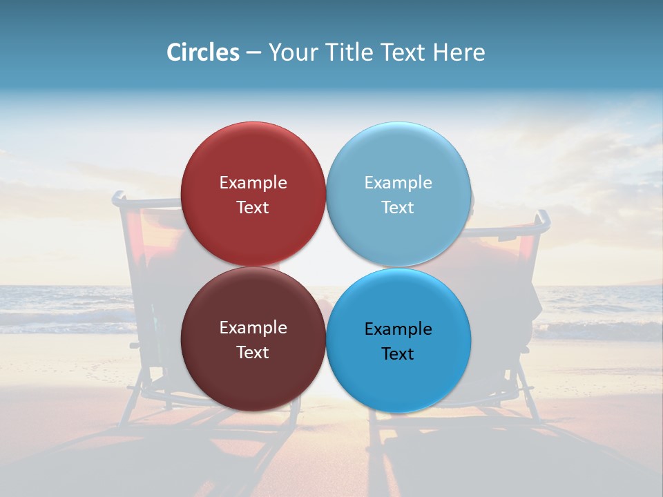 Relaxed Man Couple PowerPoint Template