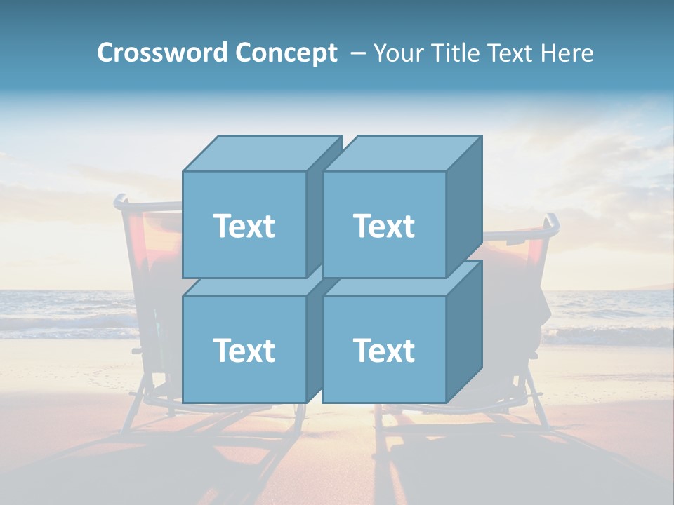Relaxed Man Couple PowerPoint Template