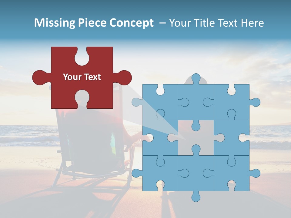 Relaxed Man Couple PowerPoint Template