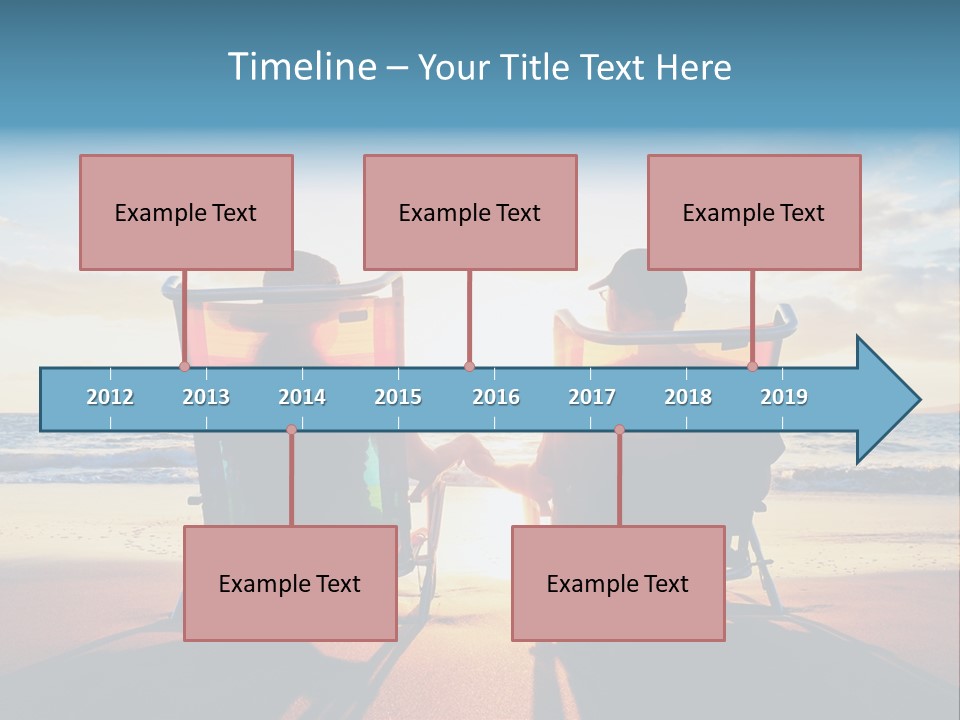 Relaxed Man Couple PowerPoint Template