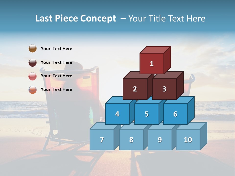 Relaxed Man Couple PowerPoint Template