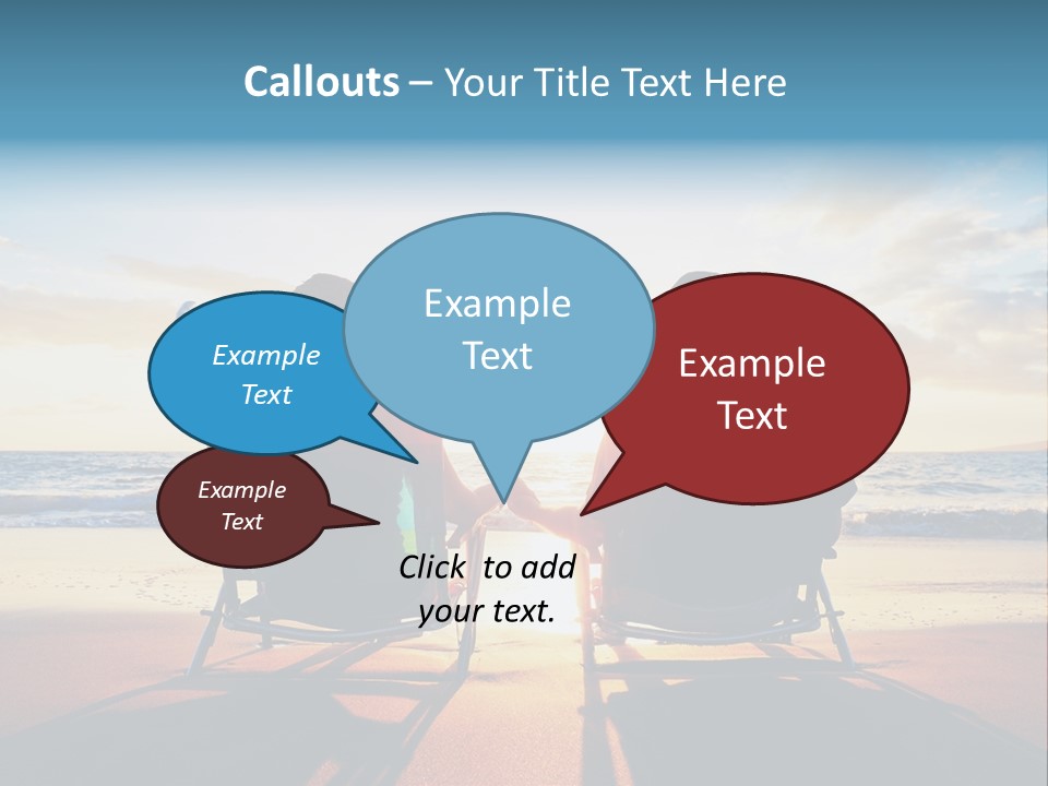 Relaxed Man Couple PowerPoint Template