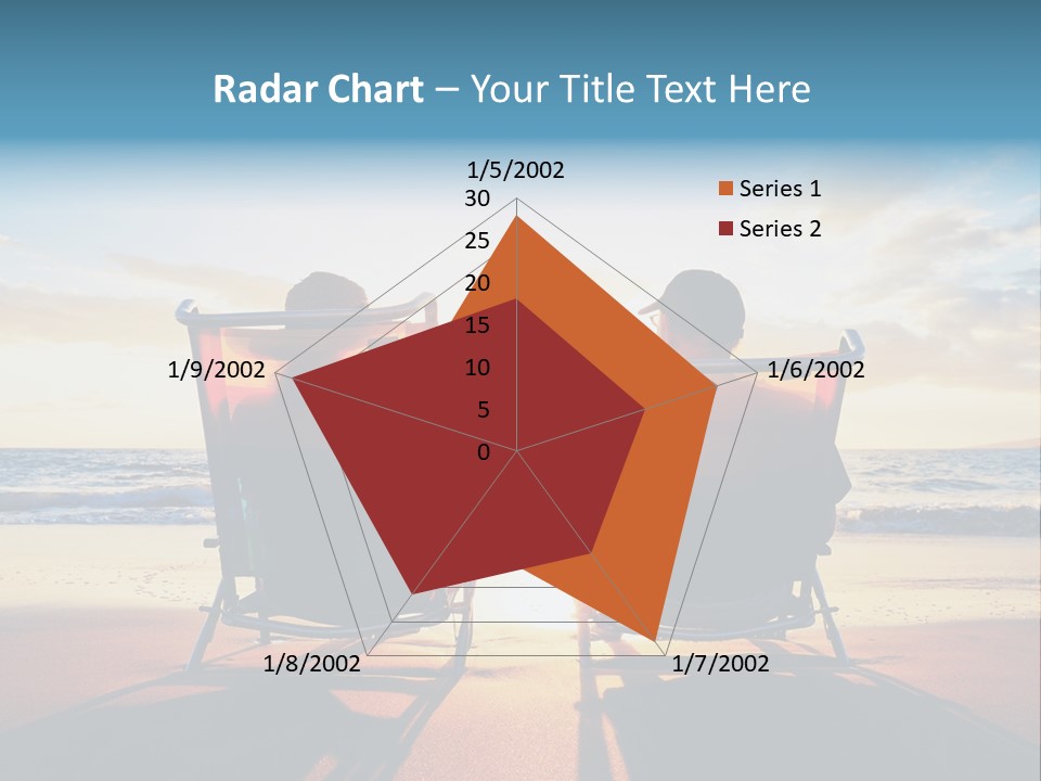 Relaxed Man Couple PowerPoint Template