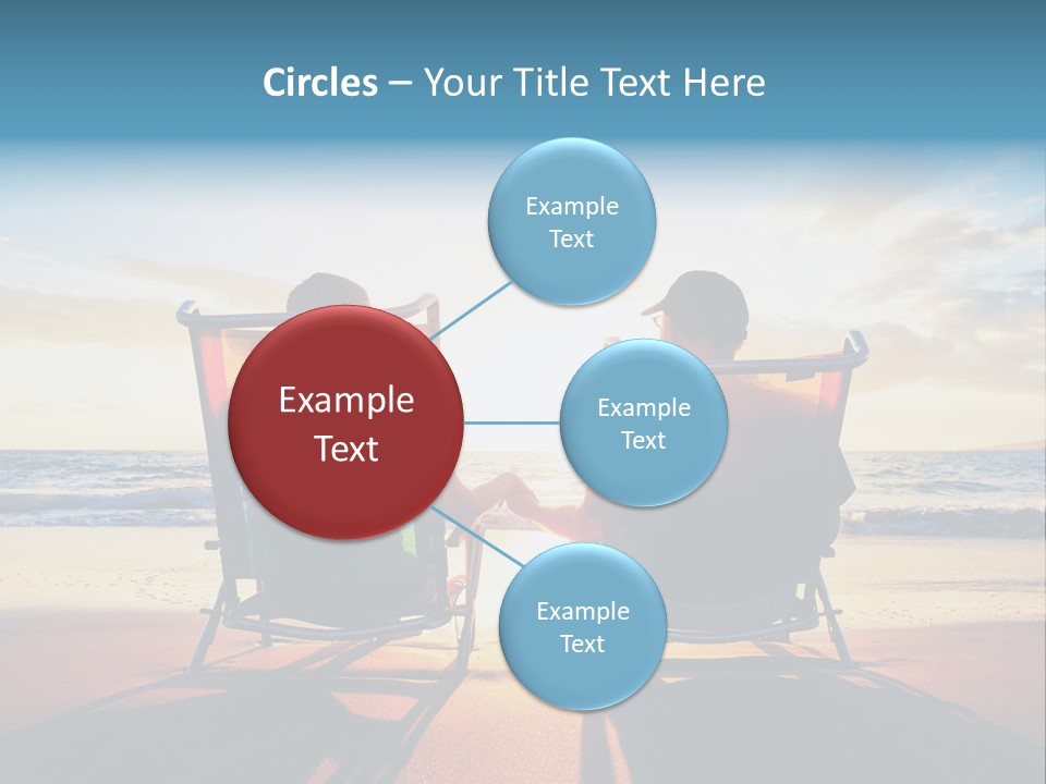 Relaxed Man Couple PowerPoint Template