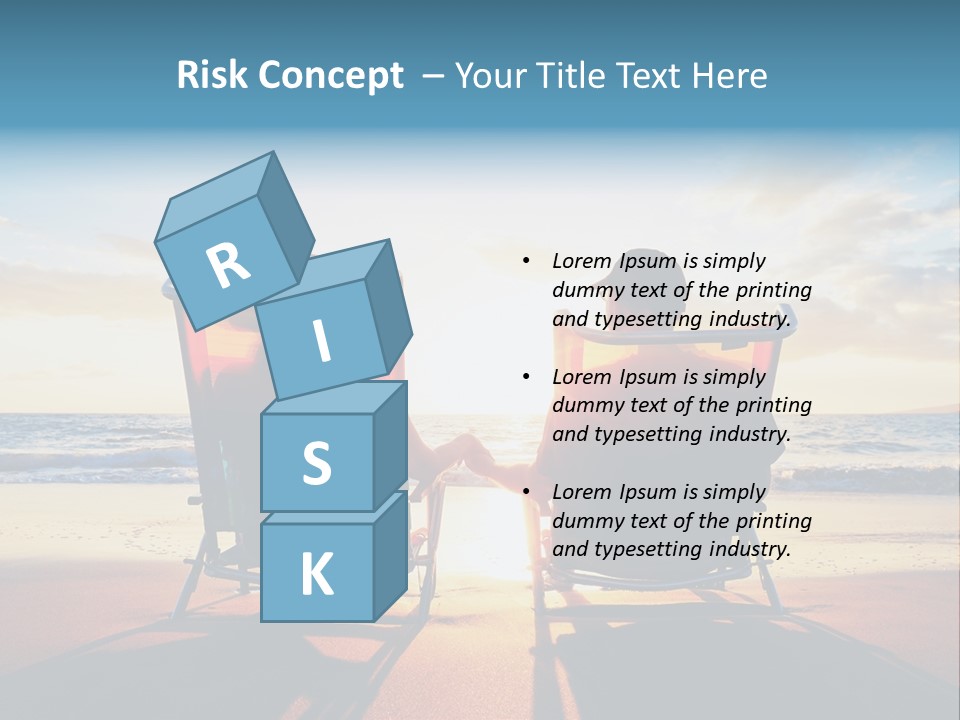 Relaxed Man Couple PowerPoint Template