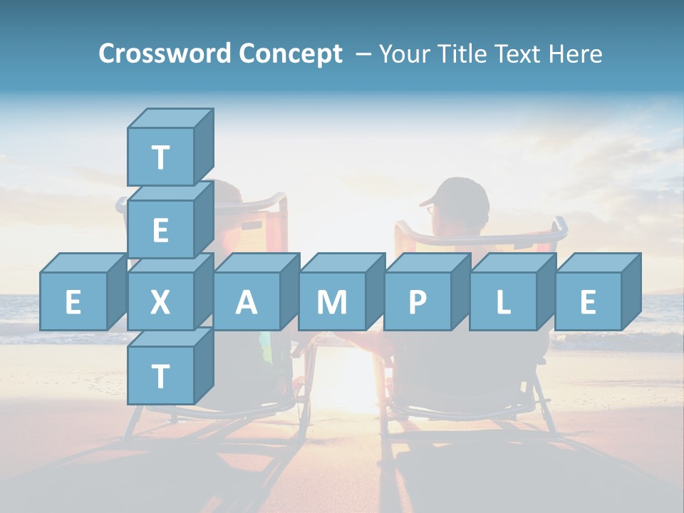 Relaxed Man Couple PowerPoint Template