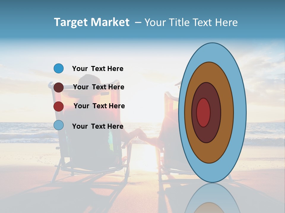 Relaxed Man Couple PowerPoint Template