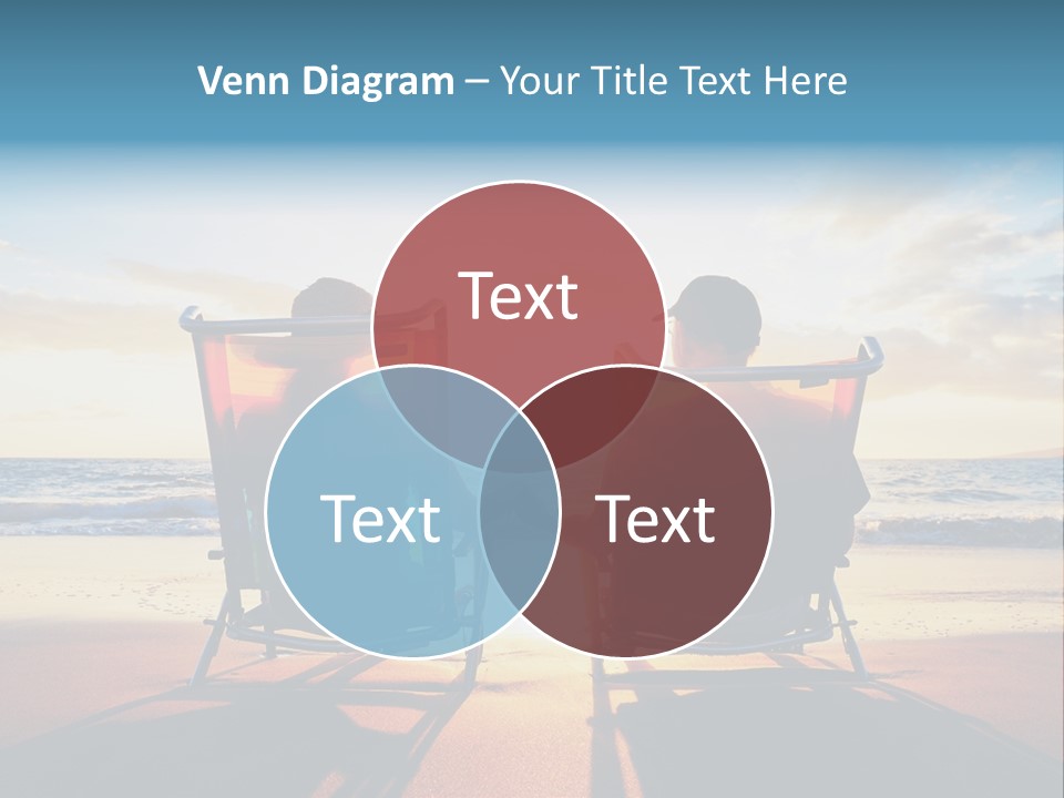 Relaxed Man Couple PowerPoint Template