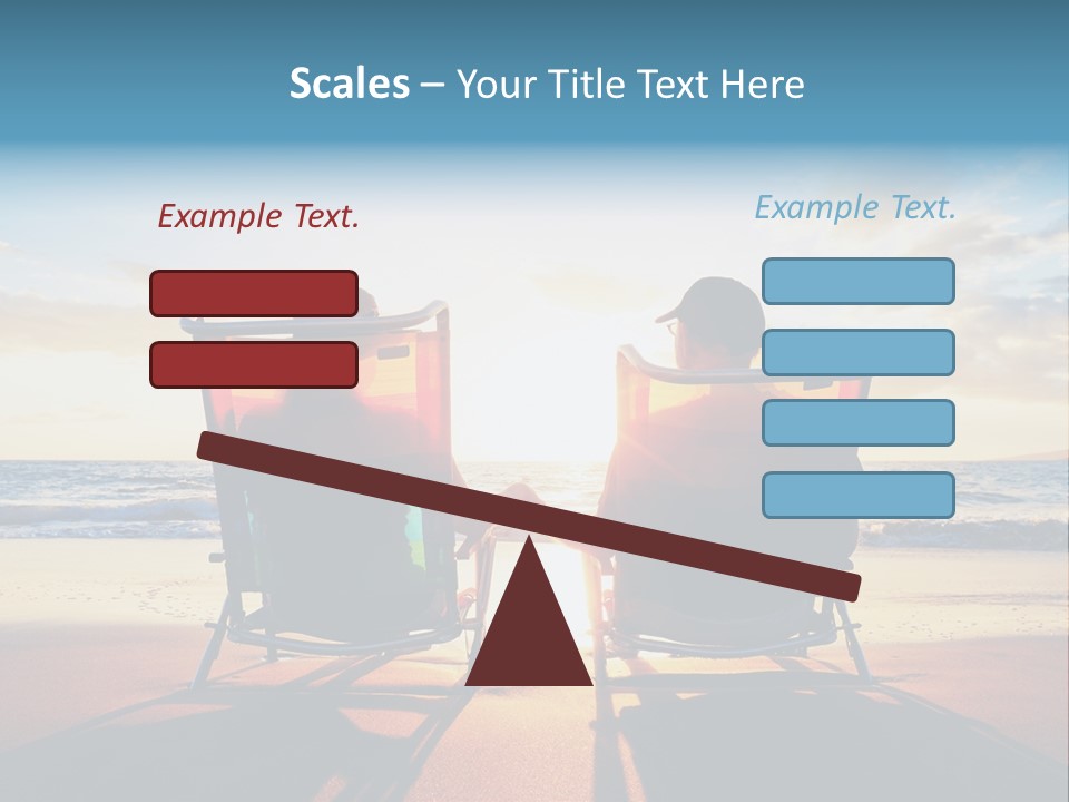 Relaxed Man Couple PowerPoint Template