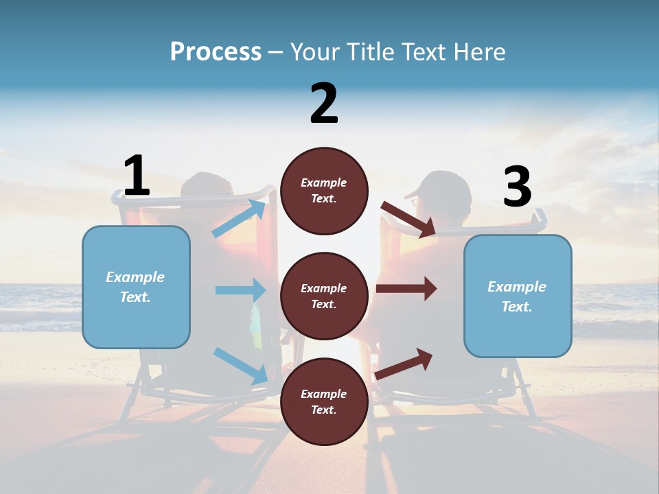 Relaxed Man Couple PowerPoint Template