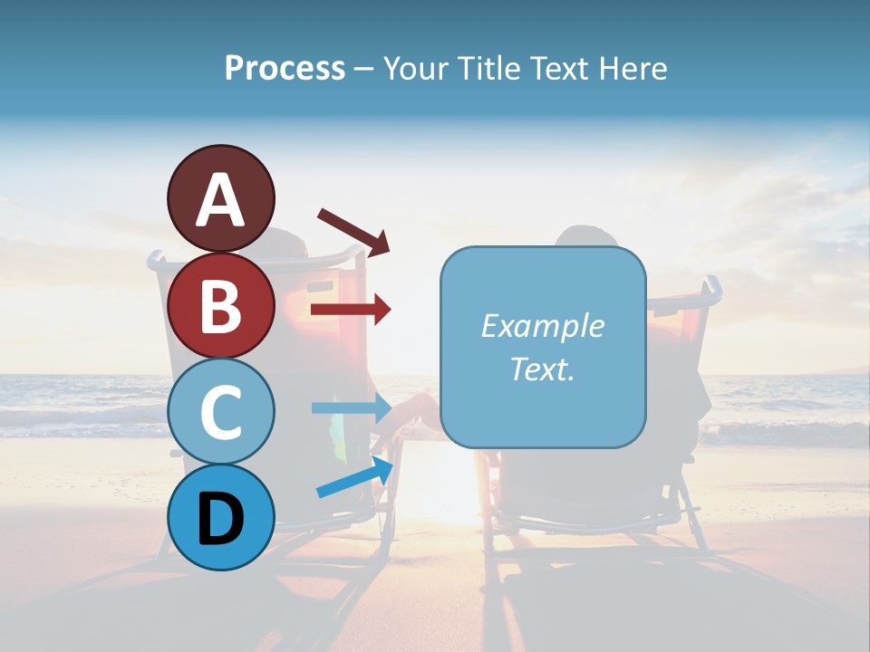 Relaxed Man Couple PowerPoint Template