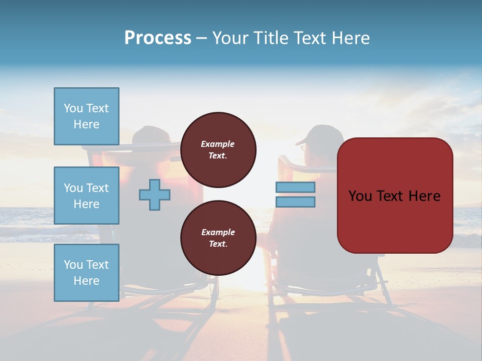 Relaxed Man Couple PowerPoint Template