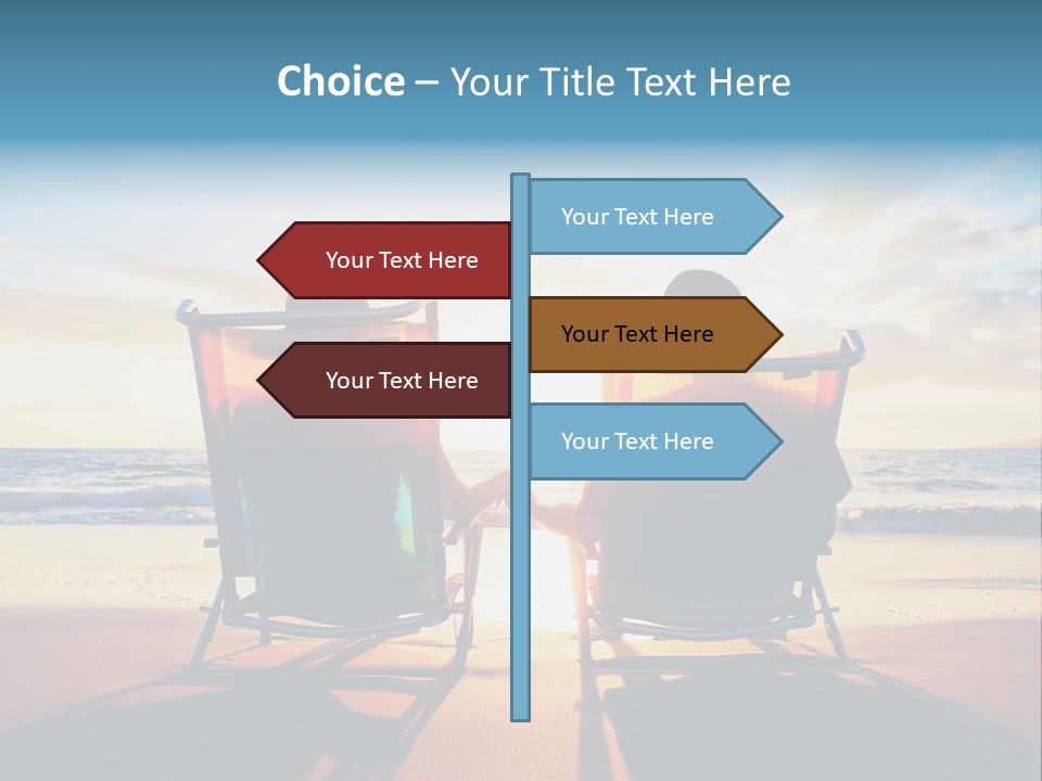 Relaxed Man Couple PowerPoint Template