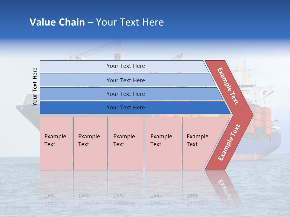 Water Container Transport PowerPoint Template