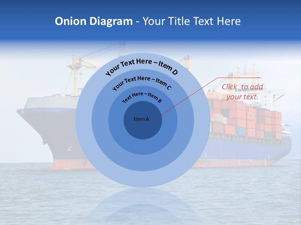 Water Container Transport PowerPoint Template
