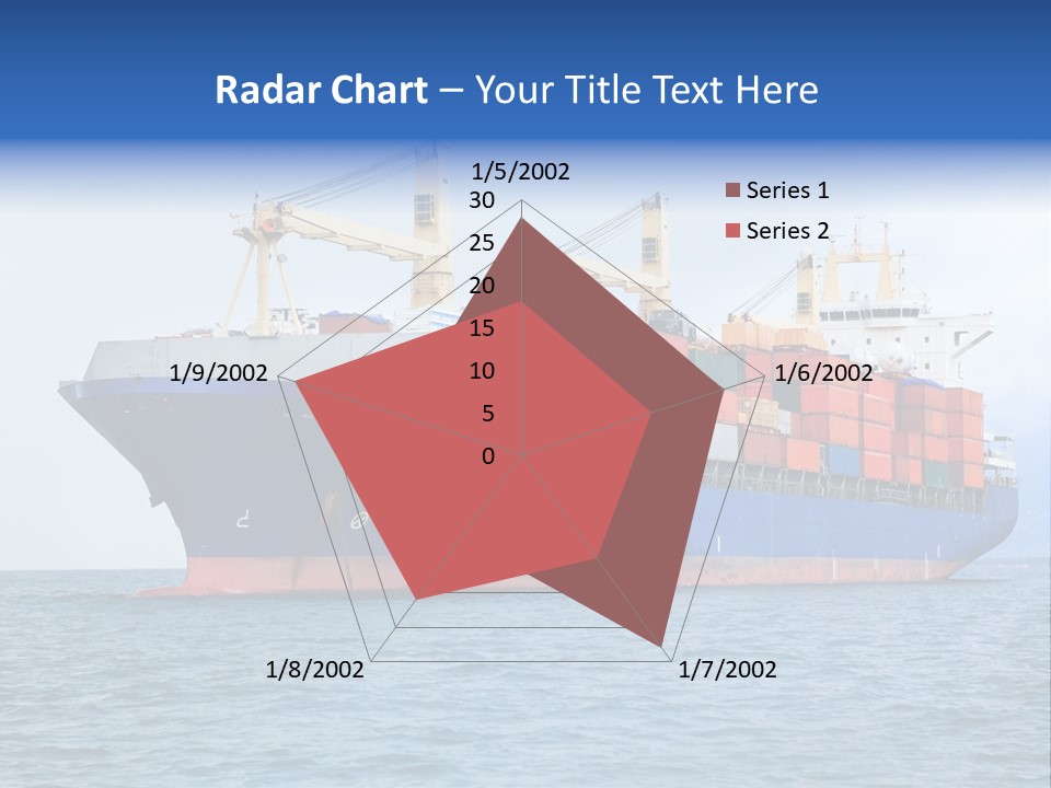 Water Container Transport PowerPoint Template