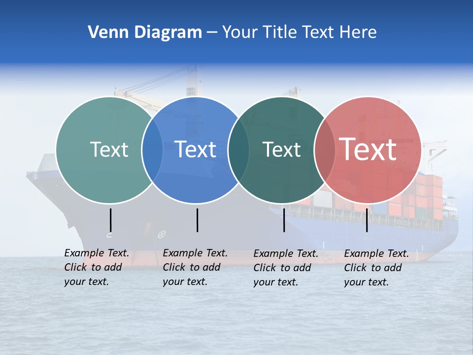 Water Container Transport PowerPoint Template