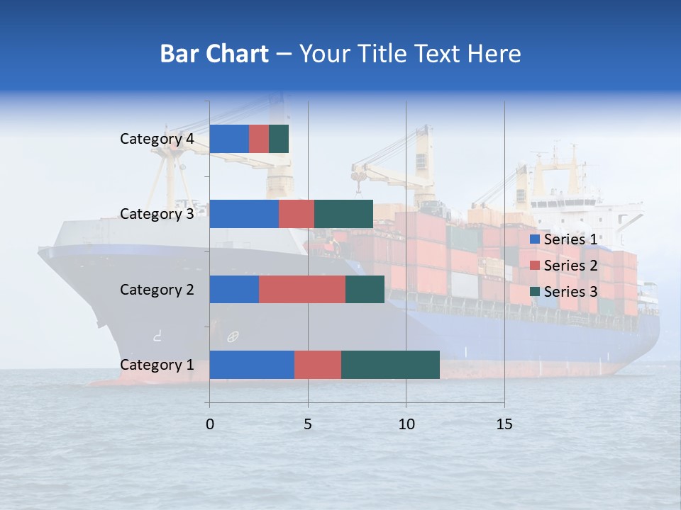 Water Container Transport PowerPoint Template