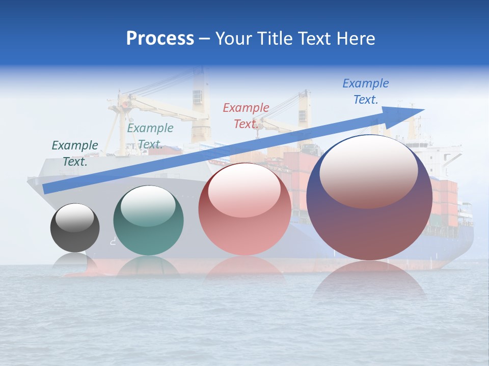 Water Container Transport PowerPoint Template