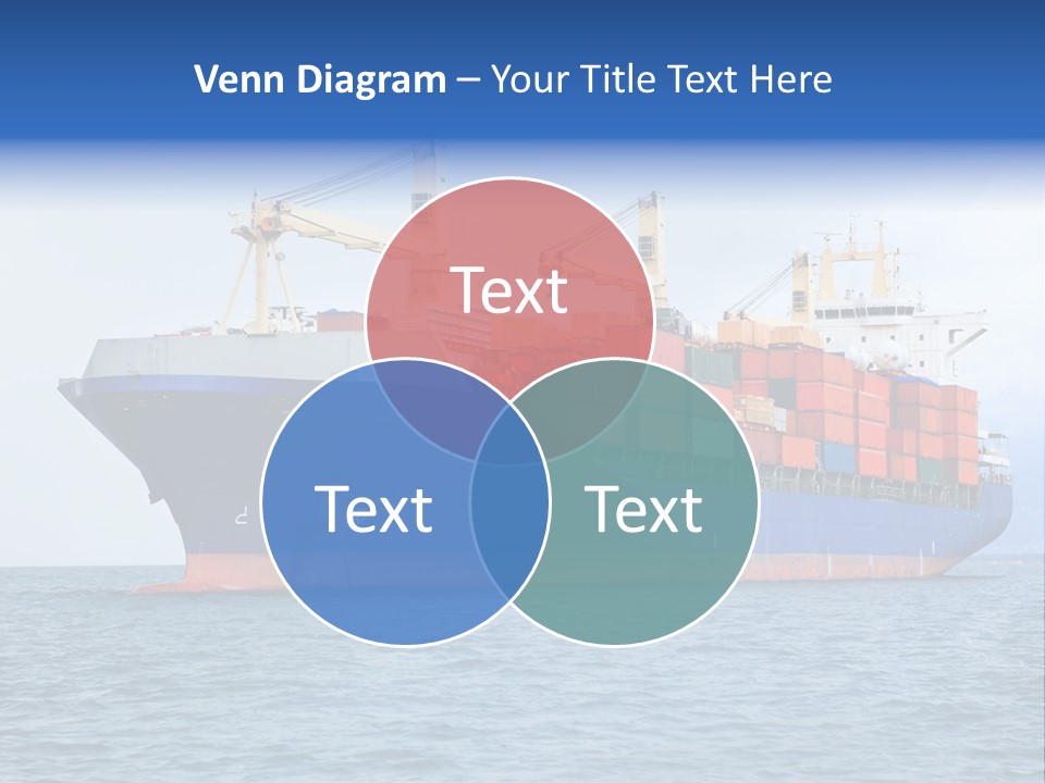 Water Container Transport PowerPoint Template