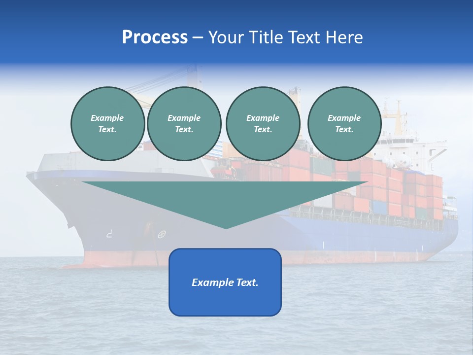 Water Container Transport PowerPoint Template