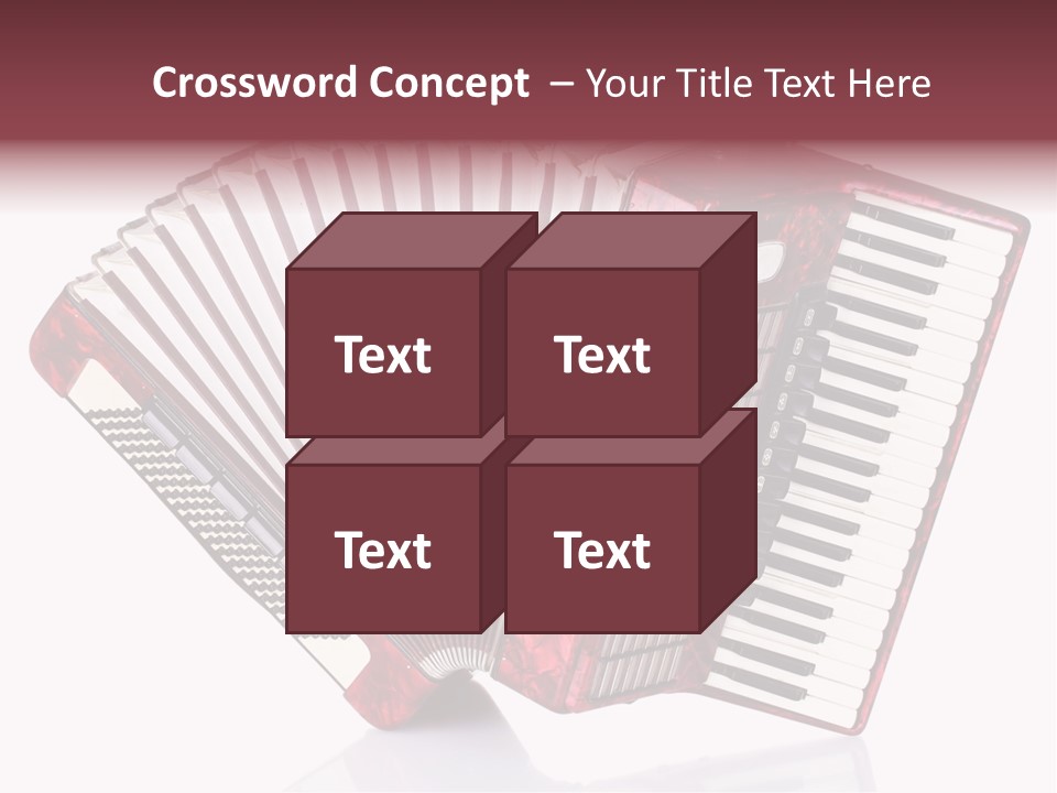 Recreational Object Acoustic PowerPoint Template