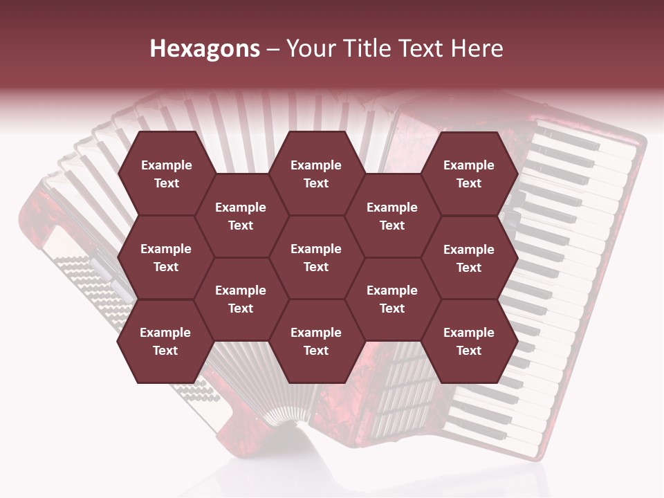 Recreational Object Acoustic PowerPoint Template