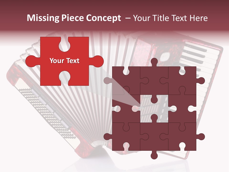 Recreational Object Acoustic PowerPoint Template