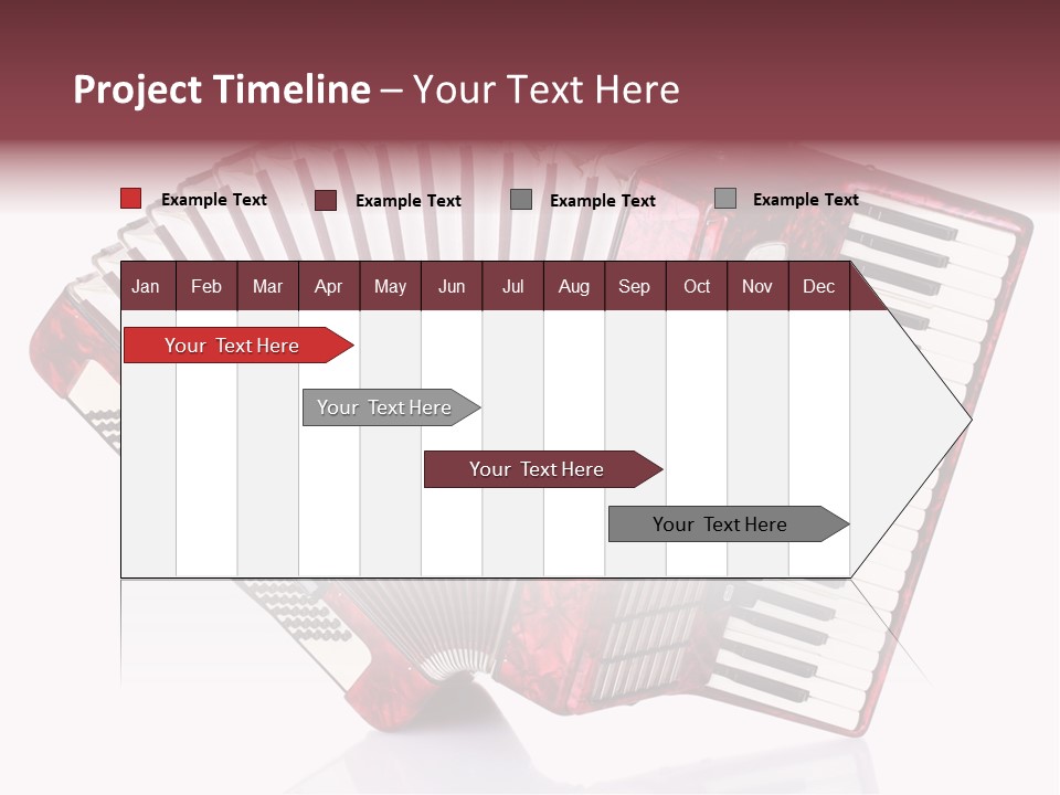 Recreational Object Acoustic PowerPoint Template
