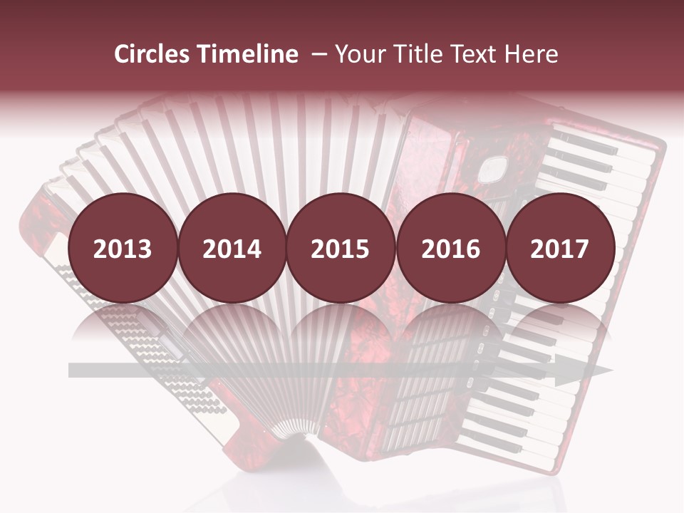 Recreational Object Acoustic PowerPoint Template