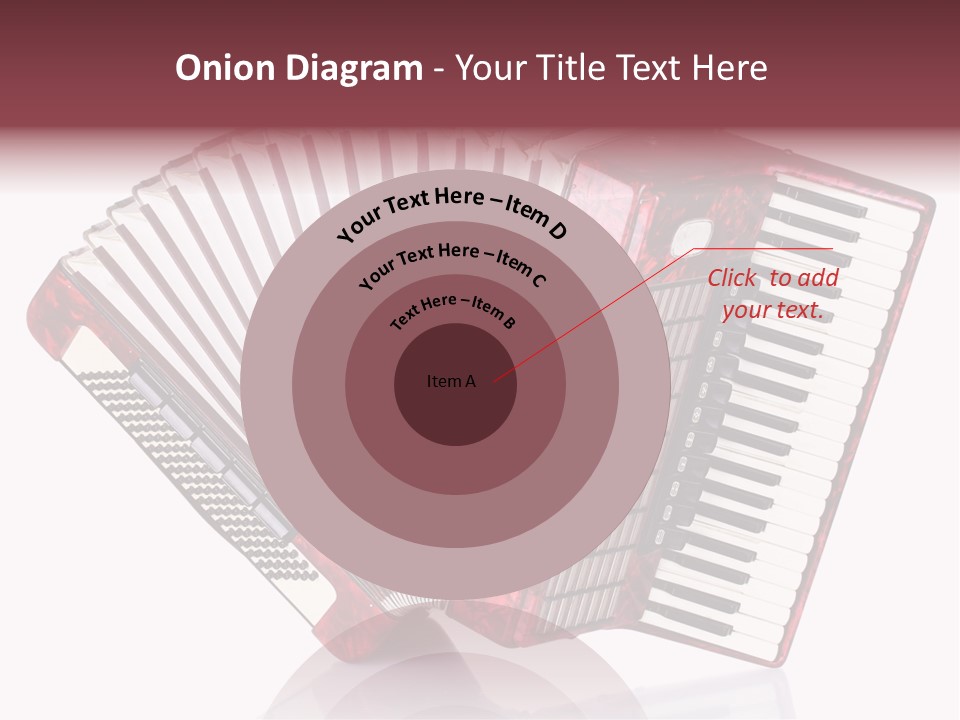 Recreational Object Acoustic PowerPoint Template