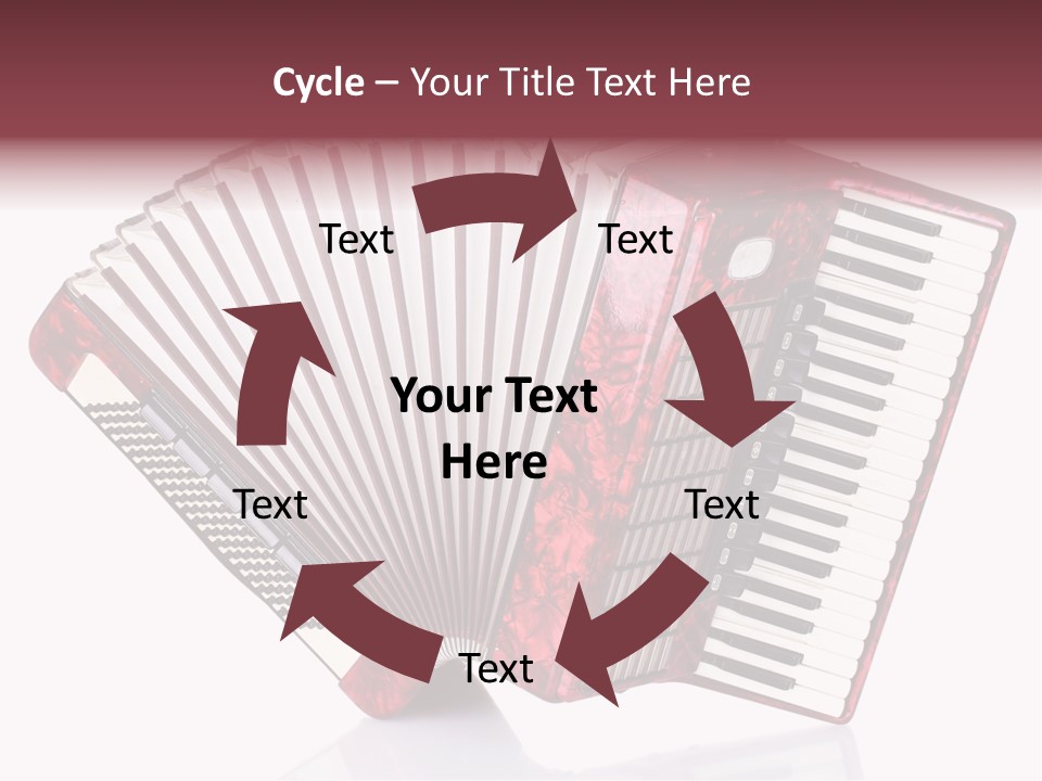 Recreational Object Acoustic PowerPoint Template
