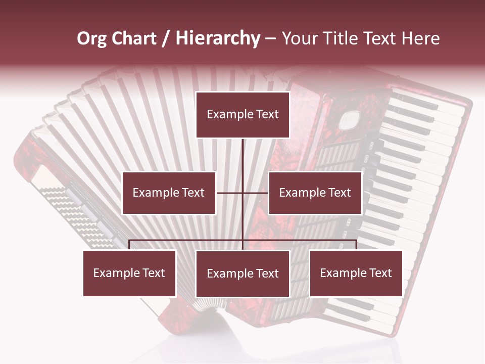 Recreational Object Acoustic PowerPoint Template