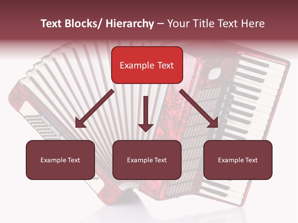 Recreational Object Acoustic PowerPoint Template