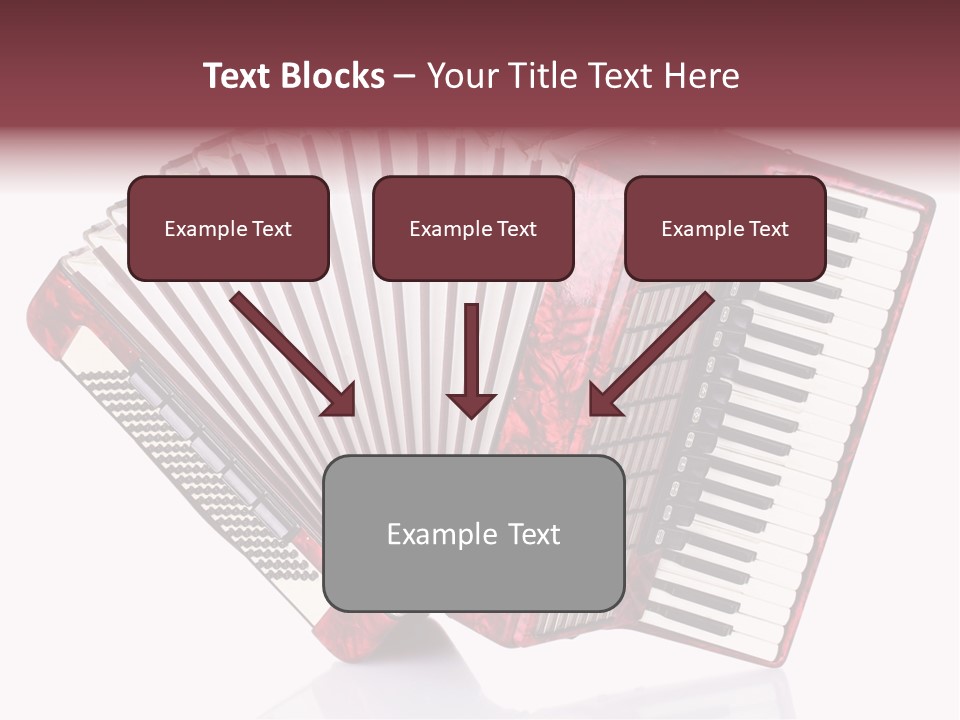 Recreational Object Acoustic PowerPoint Template