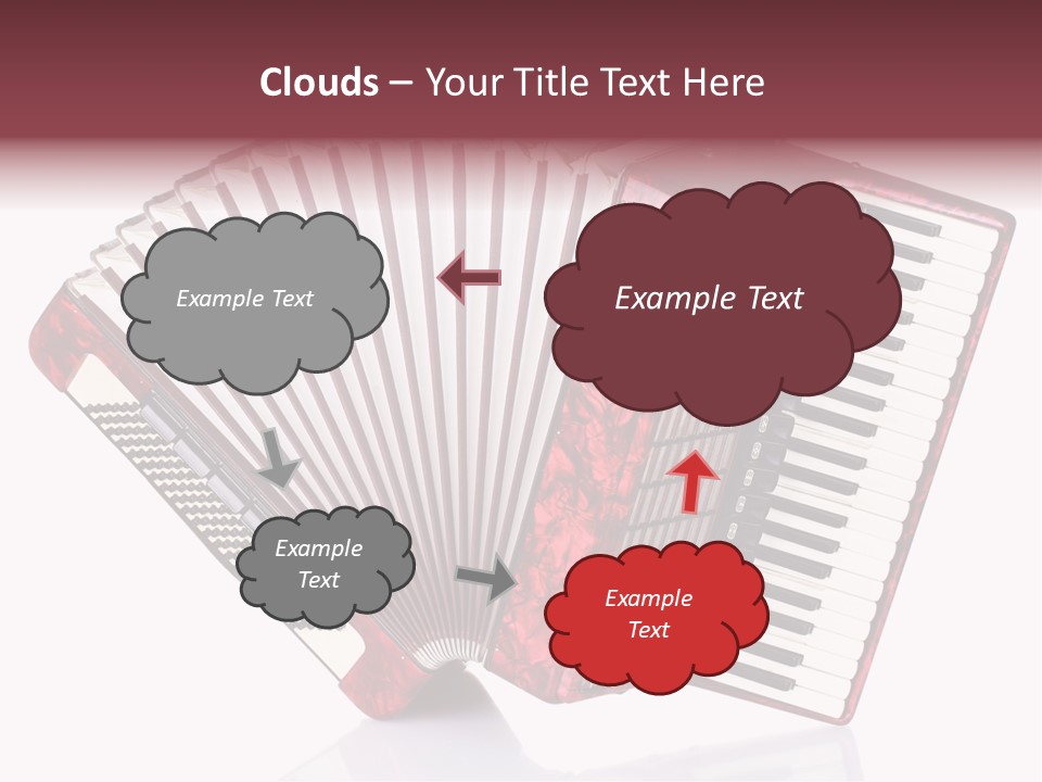 Recreational Object Acoustic PowerPoint Template